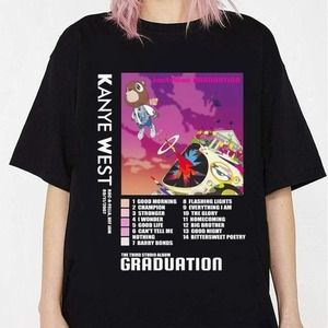 New Kanye West Graduation Unisex Tshirt Gift For Fan